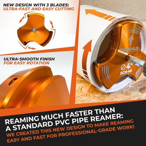 Water-assisted reaming tip for reduced heat and smoother finishes.