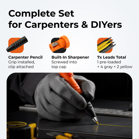 THORVALD yellow leads provide high visibility on dark backgrounds