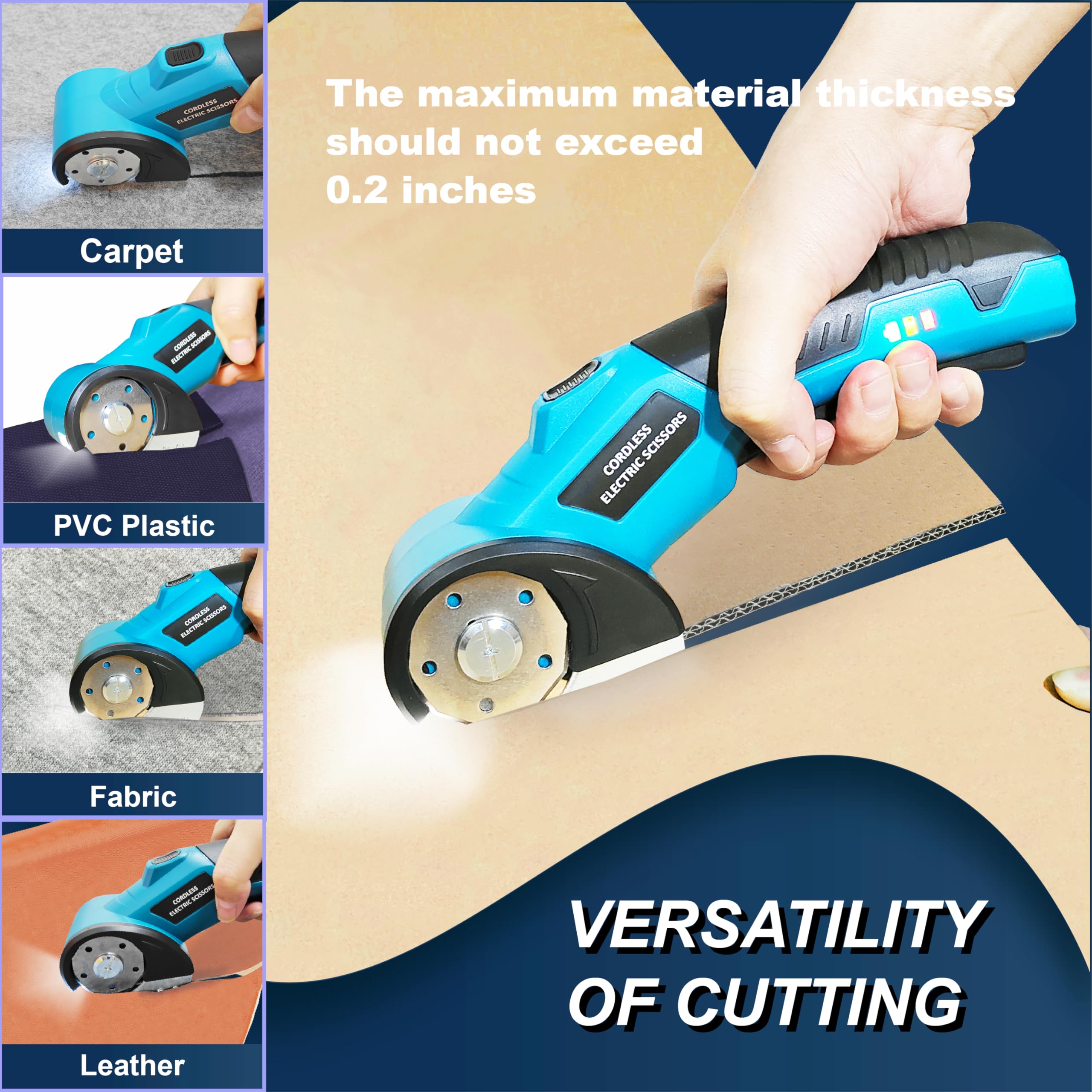 Thougth quiet operation reduces fatigue during projects.