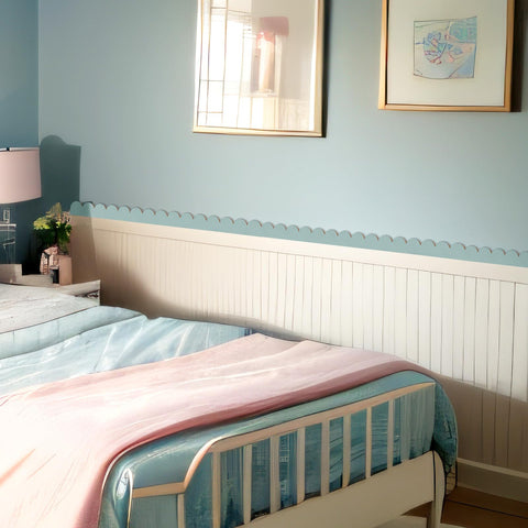 Threehoney plywood trim offers easy handling for painting or staining projects.