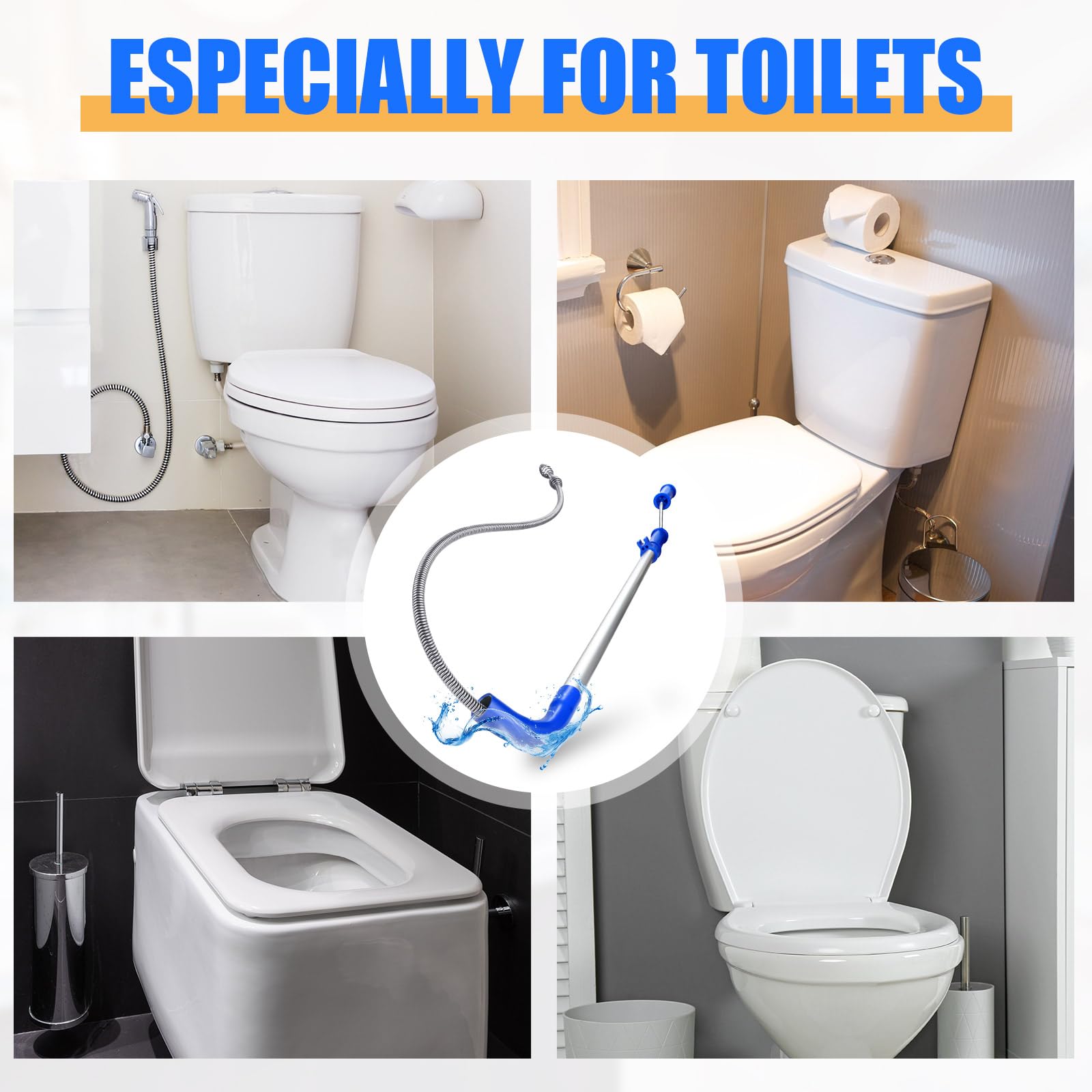 Threlaco plumbing snake offers reusable, cost-saving blockage relief at home.