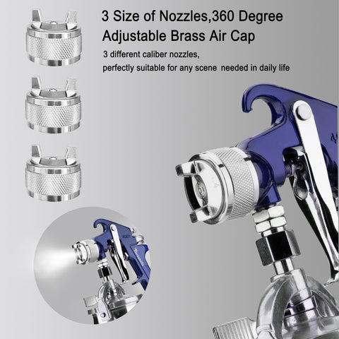 Throohills 1000cc aluminum cup for longer spraying sessions