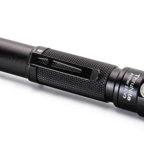 ThruNite Archer 2A V3 IPX8 waterproof build withstands rain and splashes.
