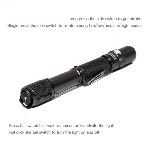 ThruNite Archer 2A V3 included lanyard offers secure handling.
