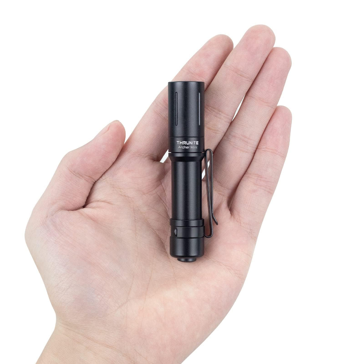 ThruNite Archer Mini pocket-size light showing its compact pocket design for easy everyday carry