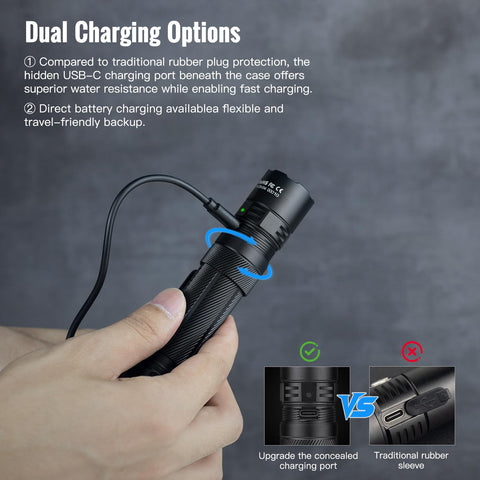 ThruNite Lynx powerbank function can charge phones in emergencies