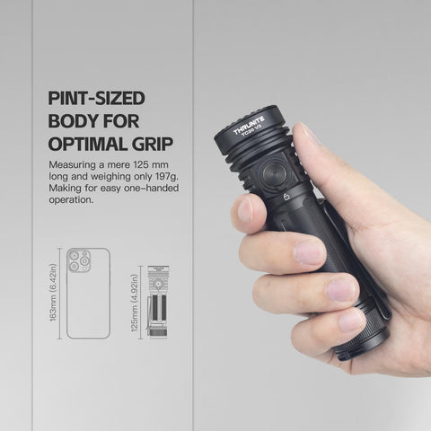 ThruNite TC20V3 offers six lighting modes for versatility.
