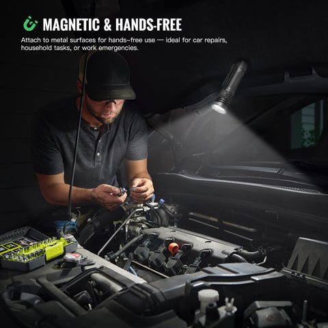 ThruNite TC20V3 rugged aluminum build resists harsh outdoor conditions.