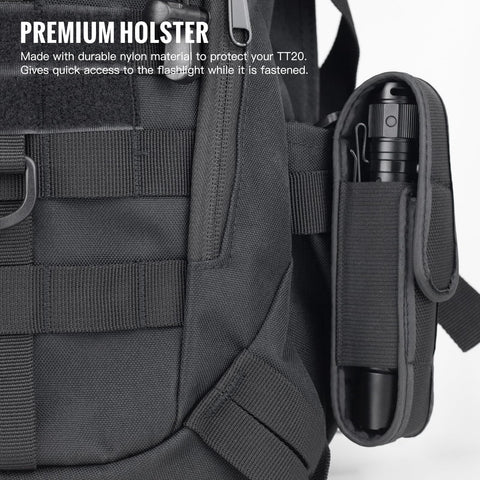 ThruNite TT20 AL6061-T6 body emphasizes rugged durability