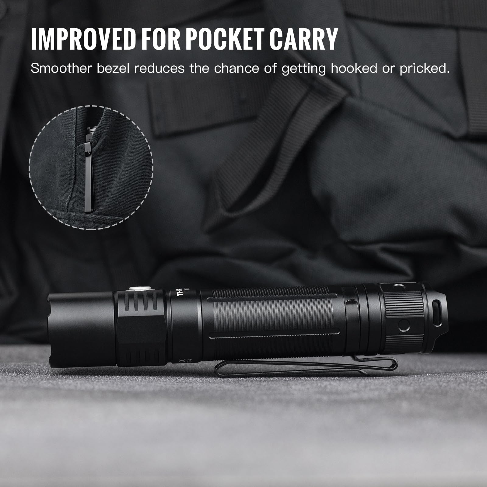 ThruNite TT20 IPX-8 waterproof rating for wet conditions