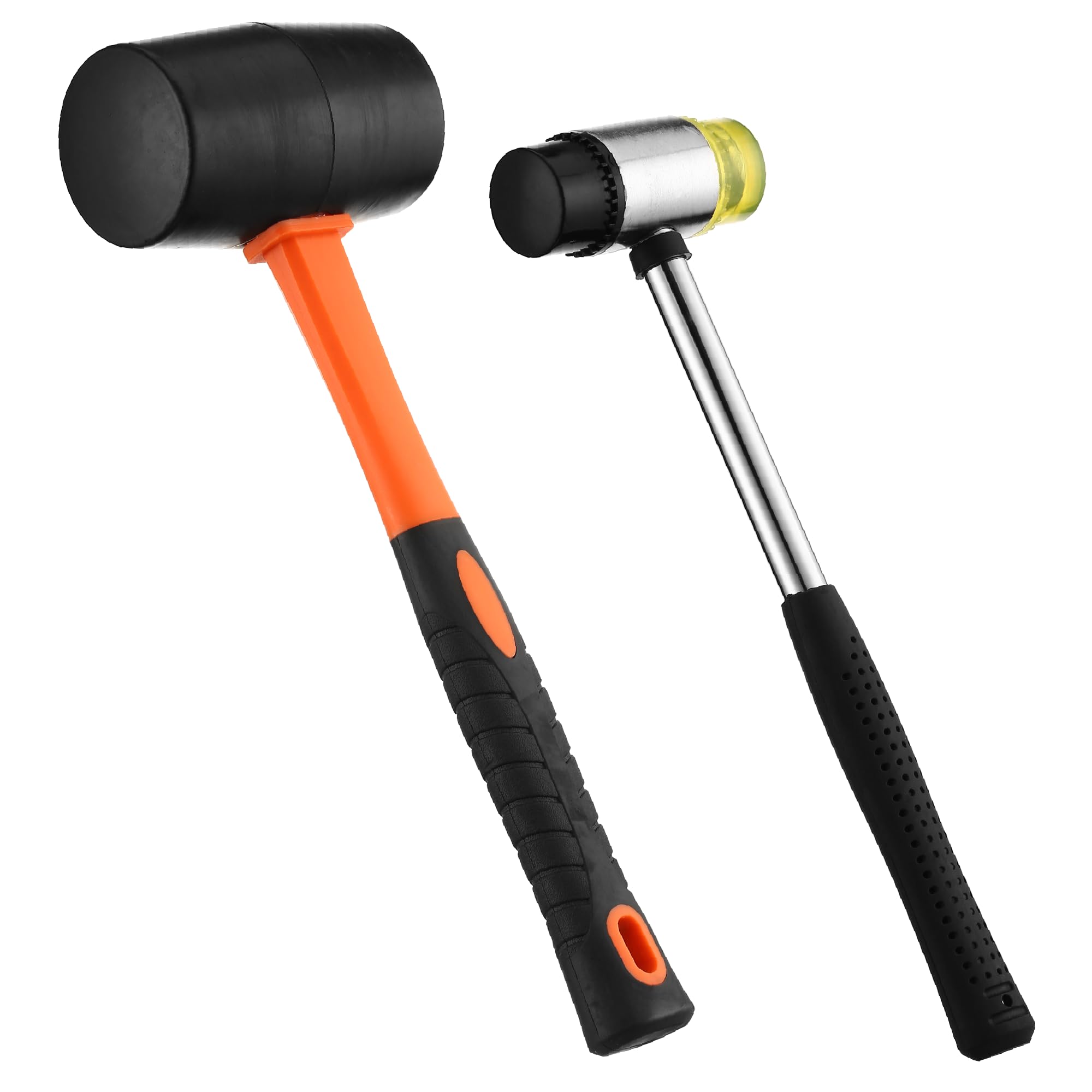 ThudCraft 16oz rubber mallet set with head and handle for balanced strikes on wood