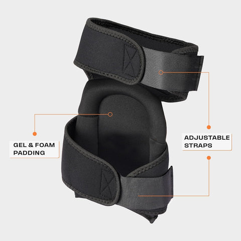 Thunderbolt knee pads demonstrate durable materials for long-lasting work.