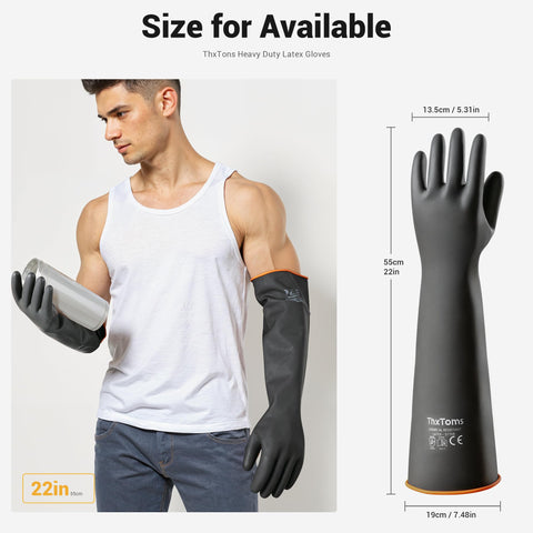 ThxToms 22-inch gloves suit protective needs in tough environments