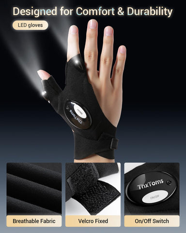 ThxToms lightweight fabric gloves designed for comfortable all-day wear.