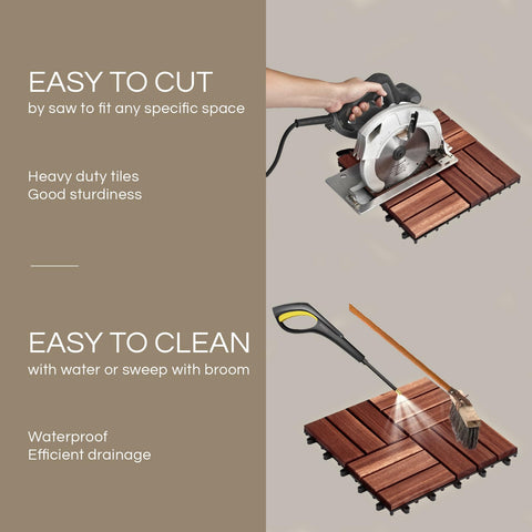 Aesthetic dark brown finish enhances any outdoor space.