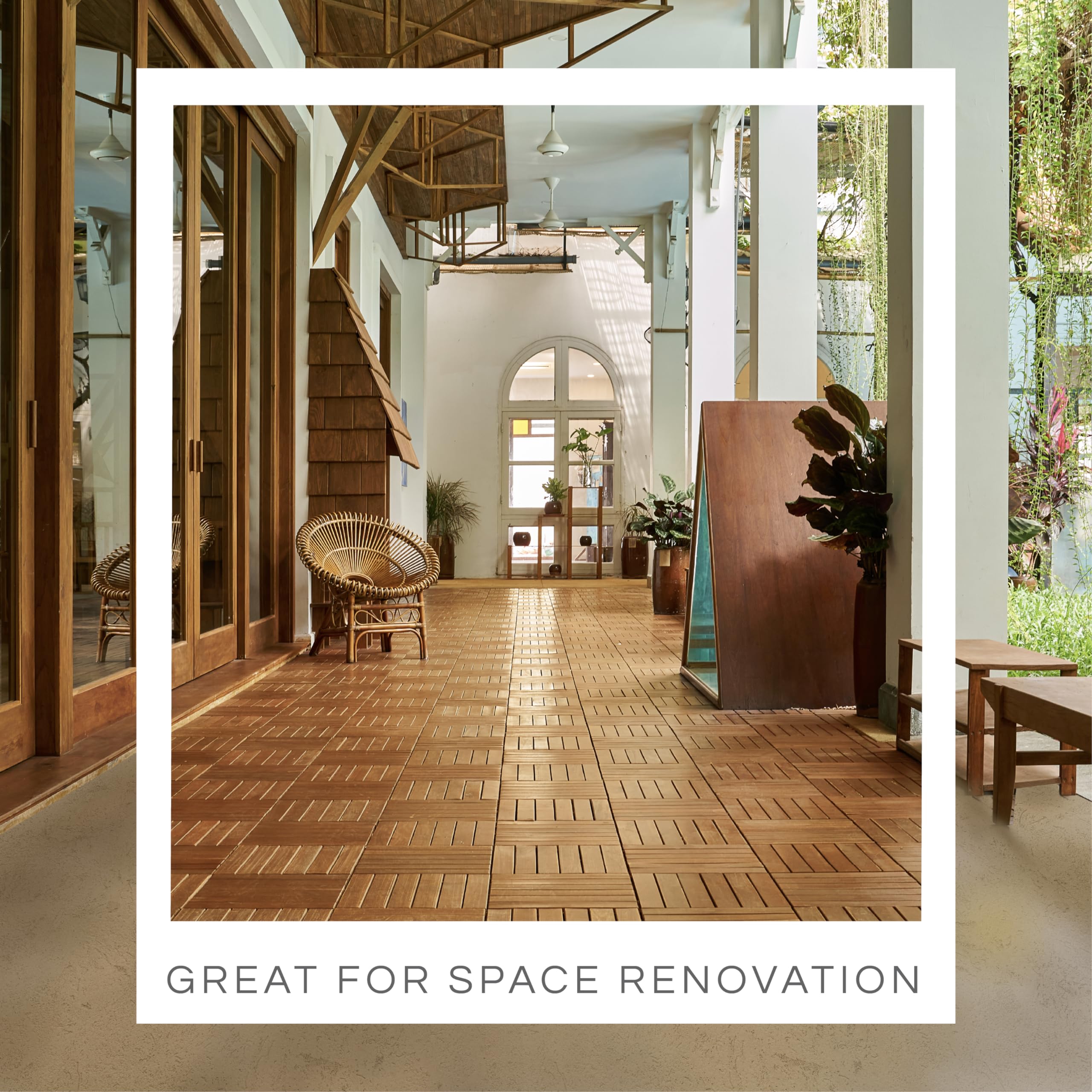 THYOI versatile tiles suit indoor bathrooms and outdoor spaces alike