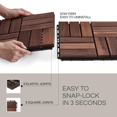 Cut to fit THYOI deck tiles for seamless pool edges and corners.
