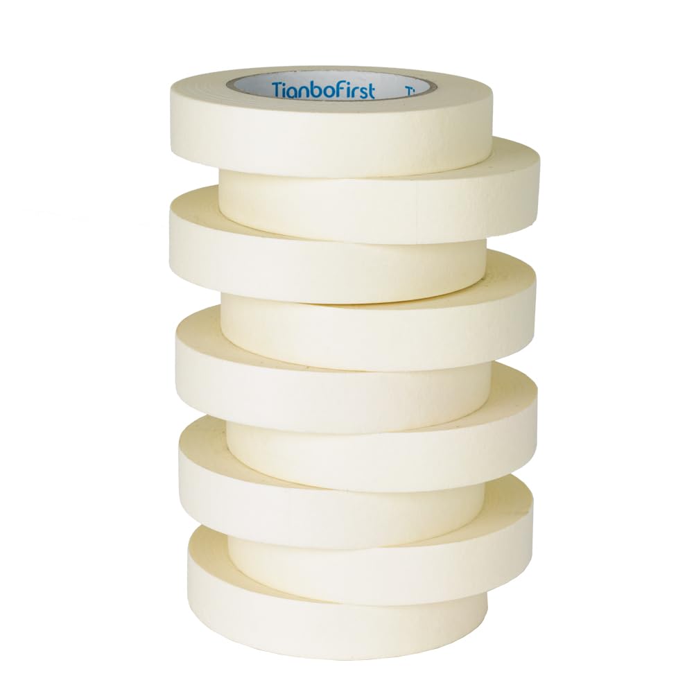 TIANBO FIRST masking tape ideal for painting, labeling, and decorating.