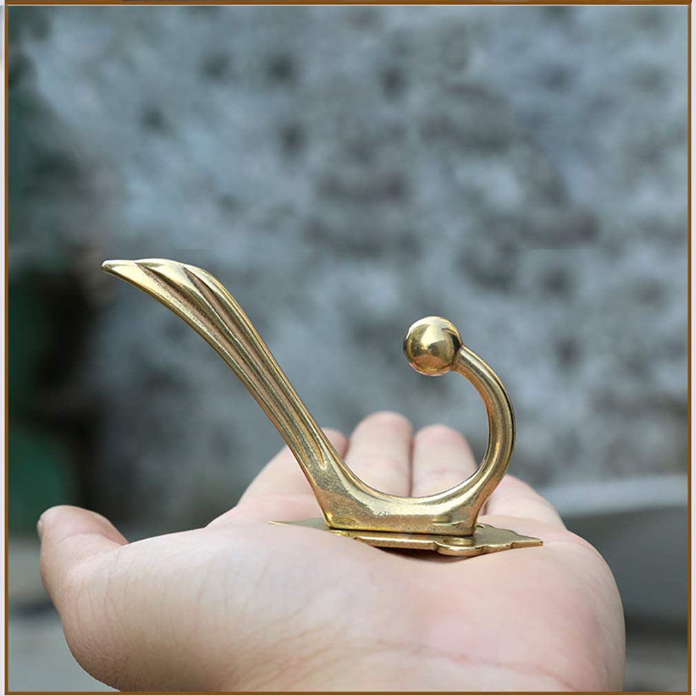 Tiazza antique brass coat jackets hangers keep garments neat and accessible.