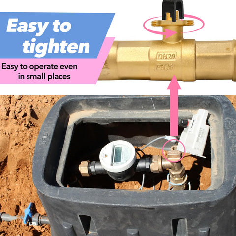 TIBOO DAY roadside valve tasks made easier with this shut-off tool.