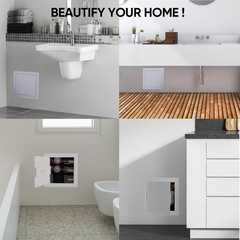 TICONN versatile ceiling or wall panel for quick service access