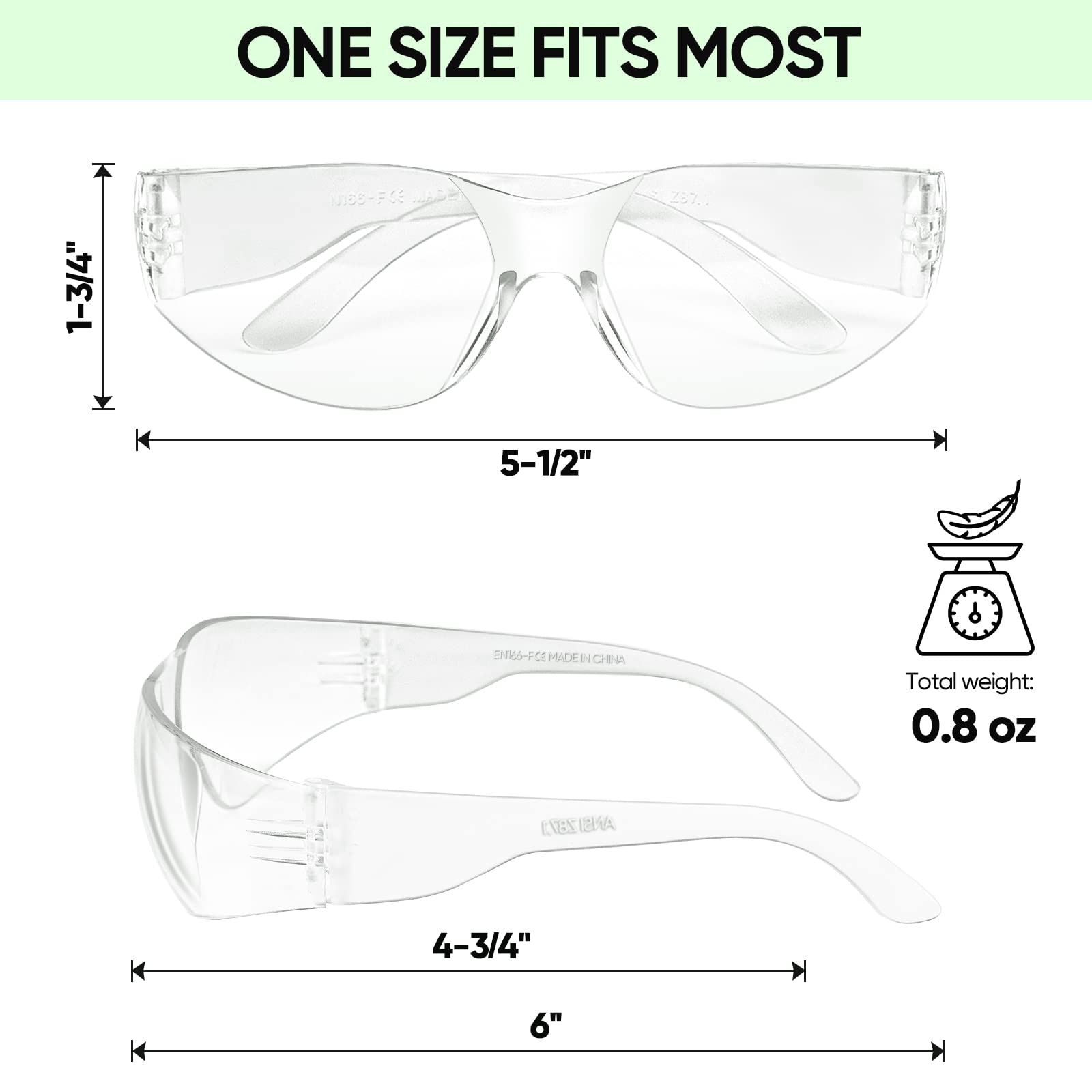 TICONN construction and woodworking environments benefit from durable eye protection.