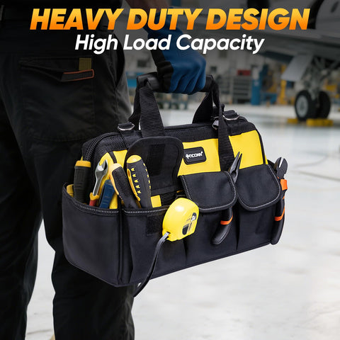 TICONN eight side pockets keep small tools within easy reach.