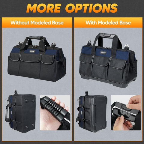 TICONN tool bag with padded adjustable strap for shoulder comfort