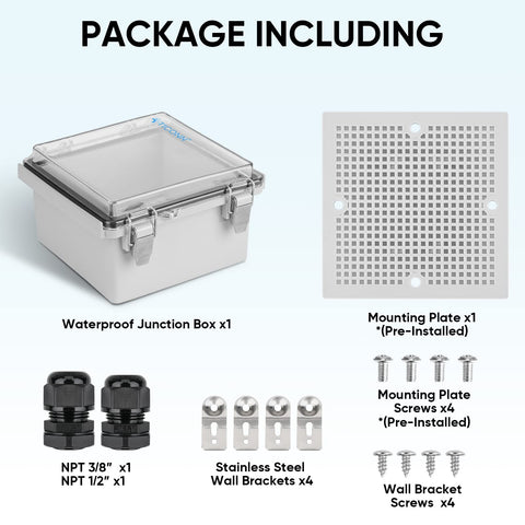 TICONN wall-mount application demonstrates versatile exterior placement