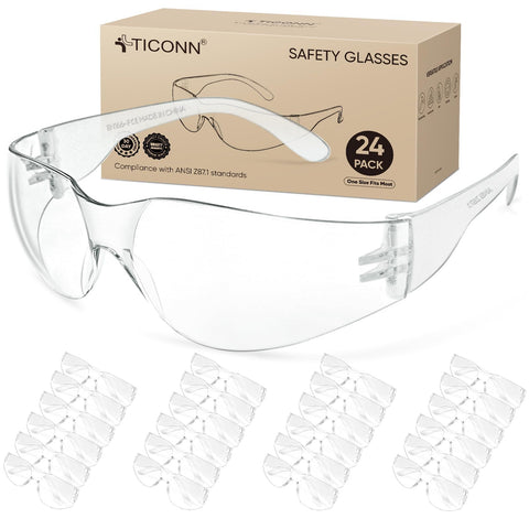 TICONN one-size-fits-most design offers comfortable fit for many face shapes.