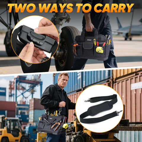TICONN tool bag offers general-purpose organization for multiple trades.