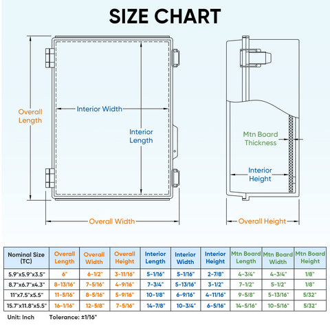 TICONN wall brackets enable secure mounting on walls or fences.
