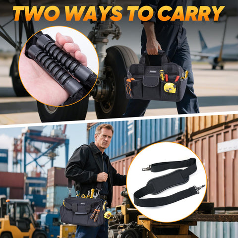 TICONN waterproof base protects tools from moisture and wear on uneven surfaces.