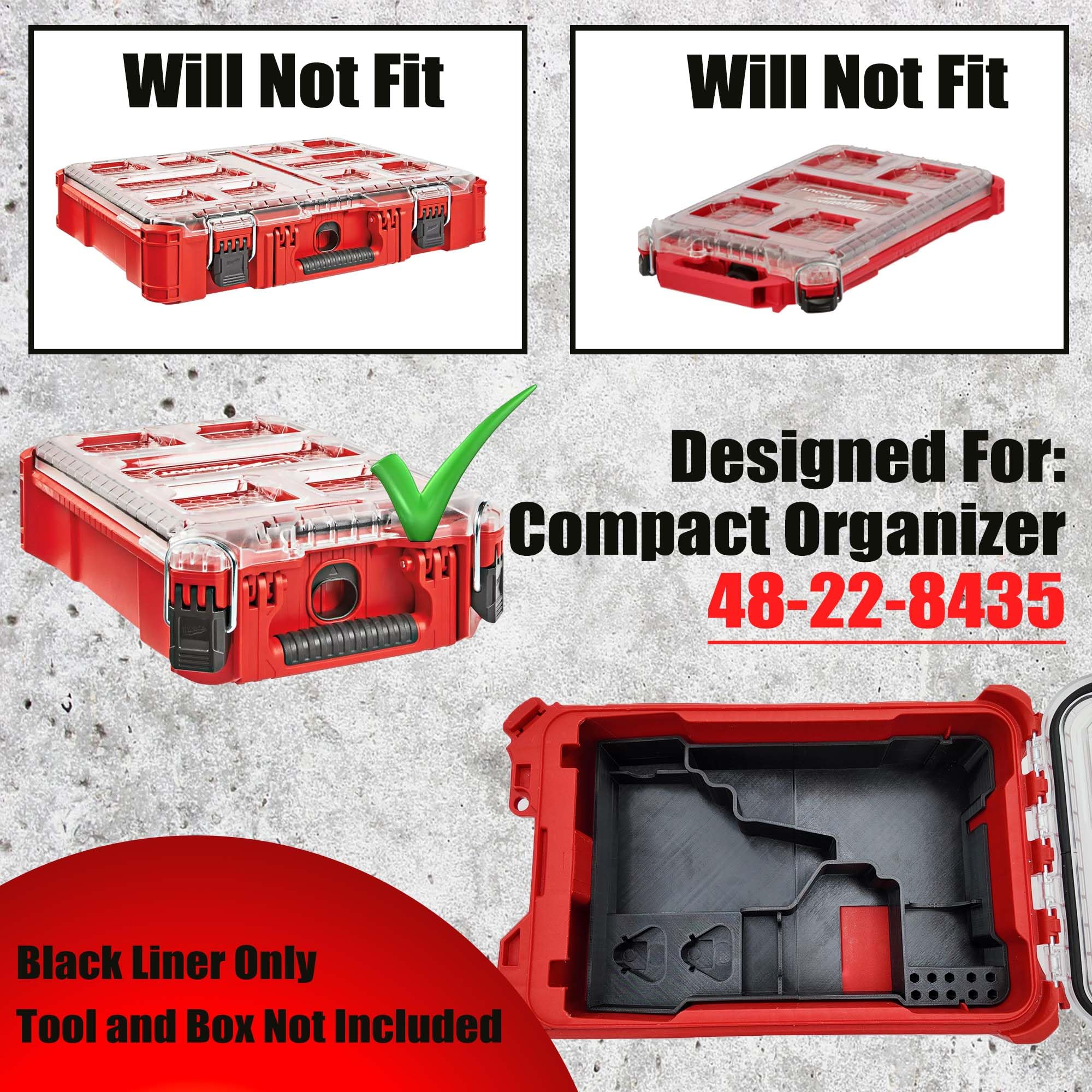 TidyTool extended-slot battery slot for longer work sessions between charges