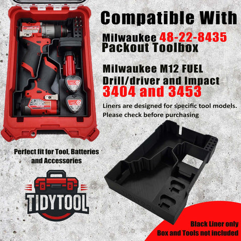 TidyTool M12 Gen3 impact driver battery-slots simplify field power management