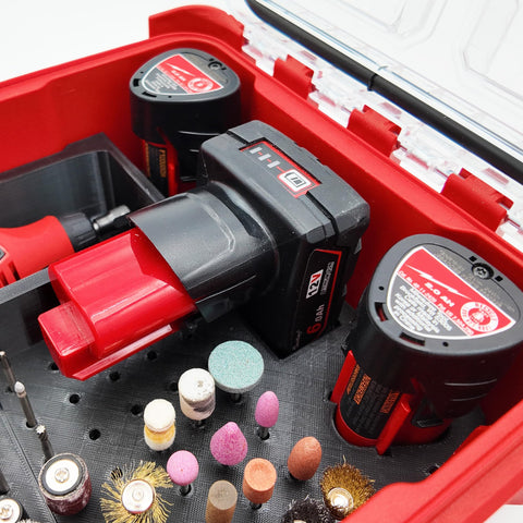 Durable construction by TidyTool protects tools and attachments on site.