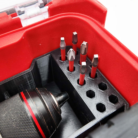 TidyTool portable design moves easily between job sites and vans