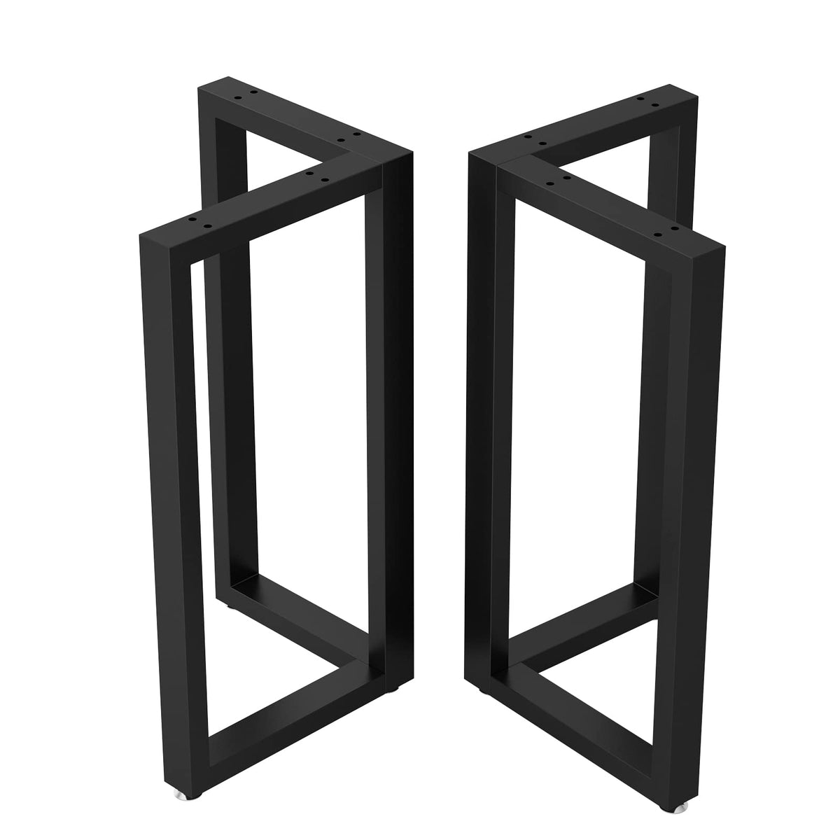 TIEOU V-shape base plate legs provide sturdy table support for various tabletops.