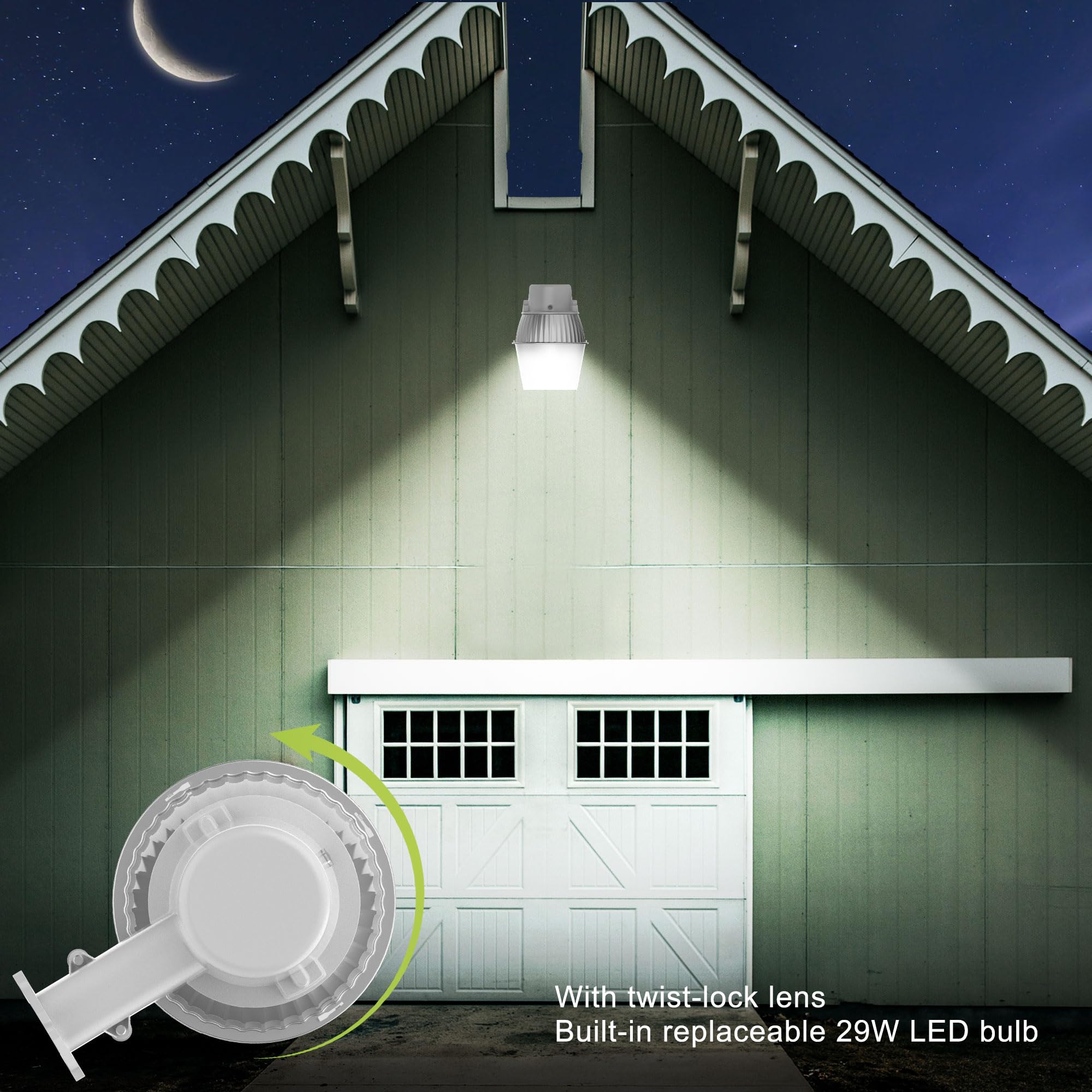 TierONE 3300 lumens 4000K beam lights driveways clearly