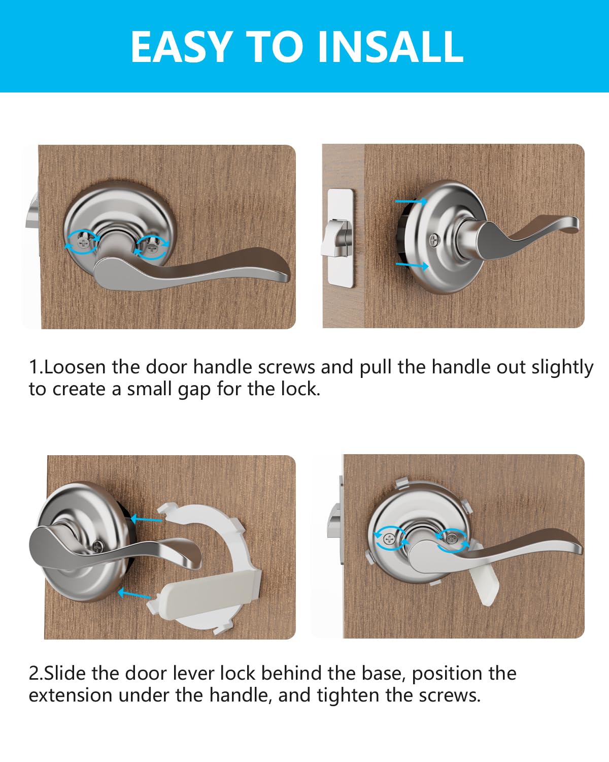 Tiga compatibility with circular handles up to 2 3/4 inches.