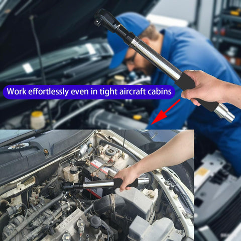 Tigbrother Offset Wrench Extender 3-drive swap in action reduces dropped sockets
