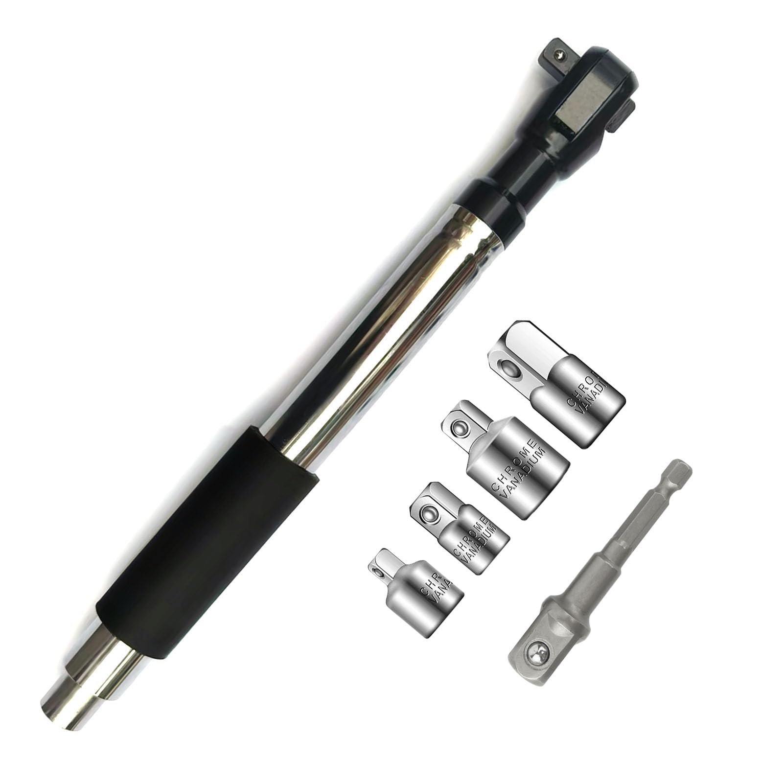Tigbrother Offset Wrench Extender front view, compact neck ideal for tight spaces