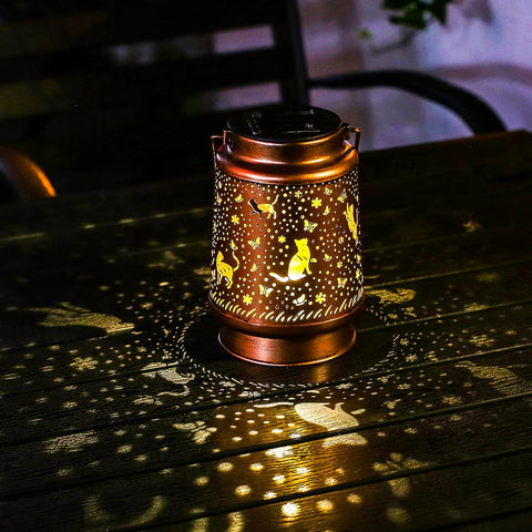 TIGGSY cat solar lantern gift-ready keepsakes for cat lovers.