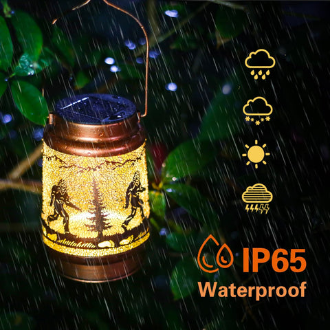 TIGGSY LED solar lantern top design for reliable lighting.