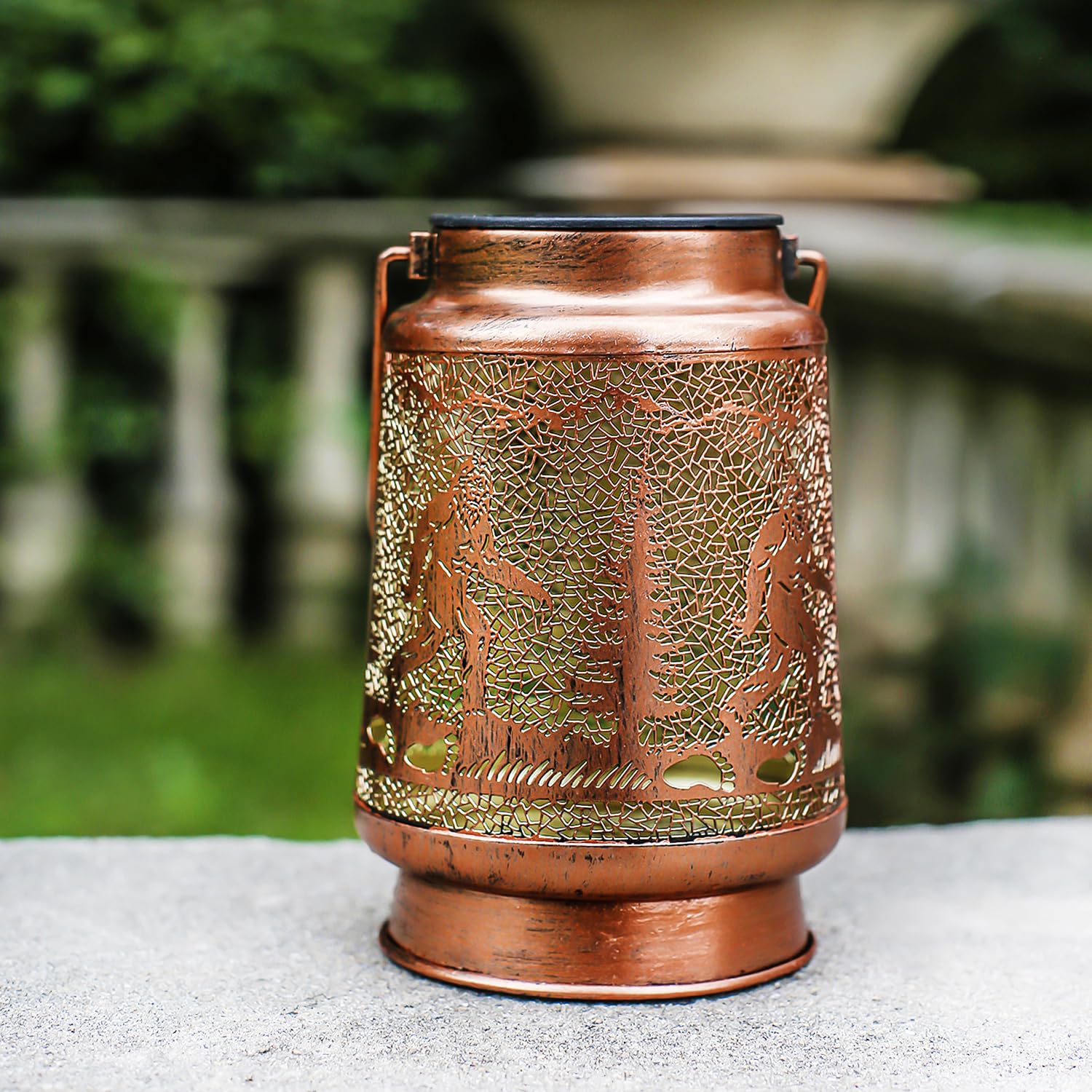 TIGGSY outdoor lantern makes a thoughtful gift idea for outdoors.