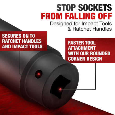 TIGHTSPOT radius corner design reduces bolt rounding.