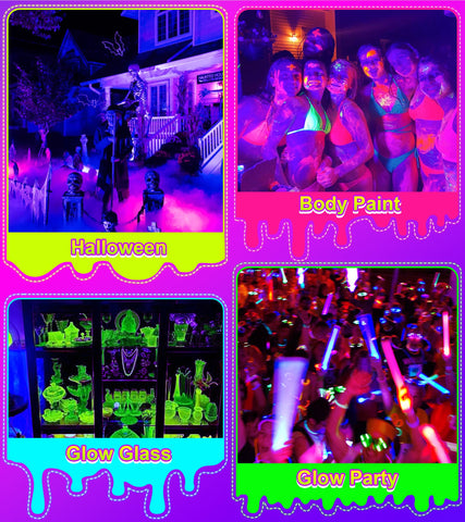 TigQiang 42W LED black light bar boosts club and dance party ambiance