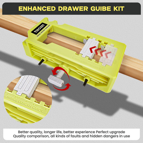 TIHCXNY mounting kit supports 90-degree hinge alignment