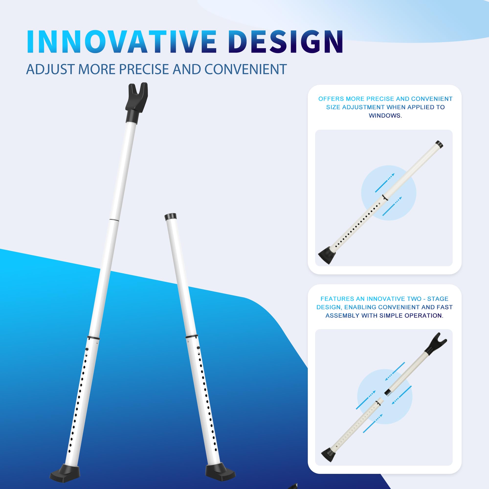Tikelly compact and lightweight design is easy to carry on trips.