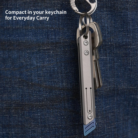 TIKIDESIGN compact EDC scalpel kit for crafts and on-site repairs.
